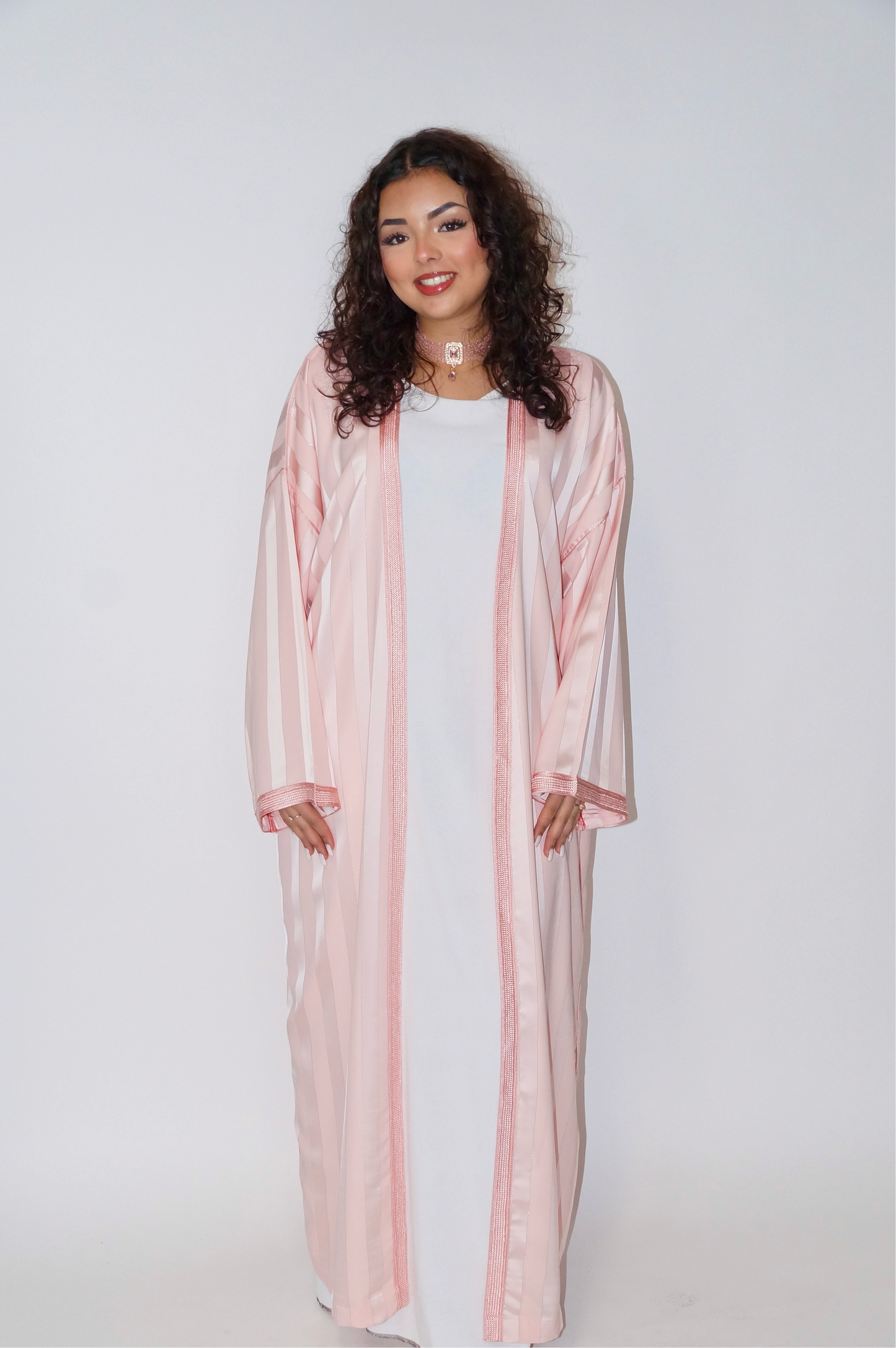 AMIRA Abaya - Puderrosa