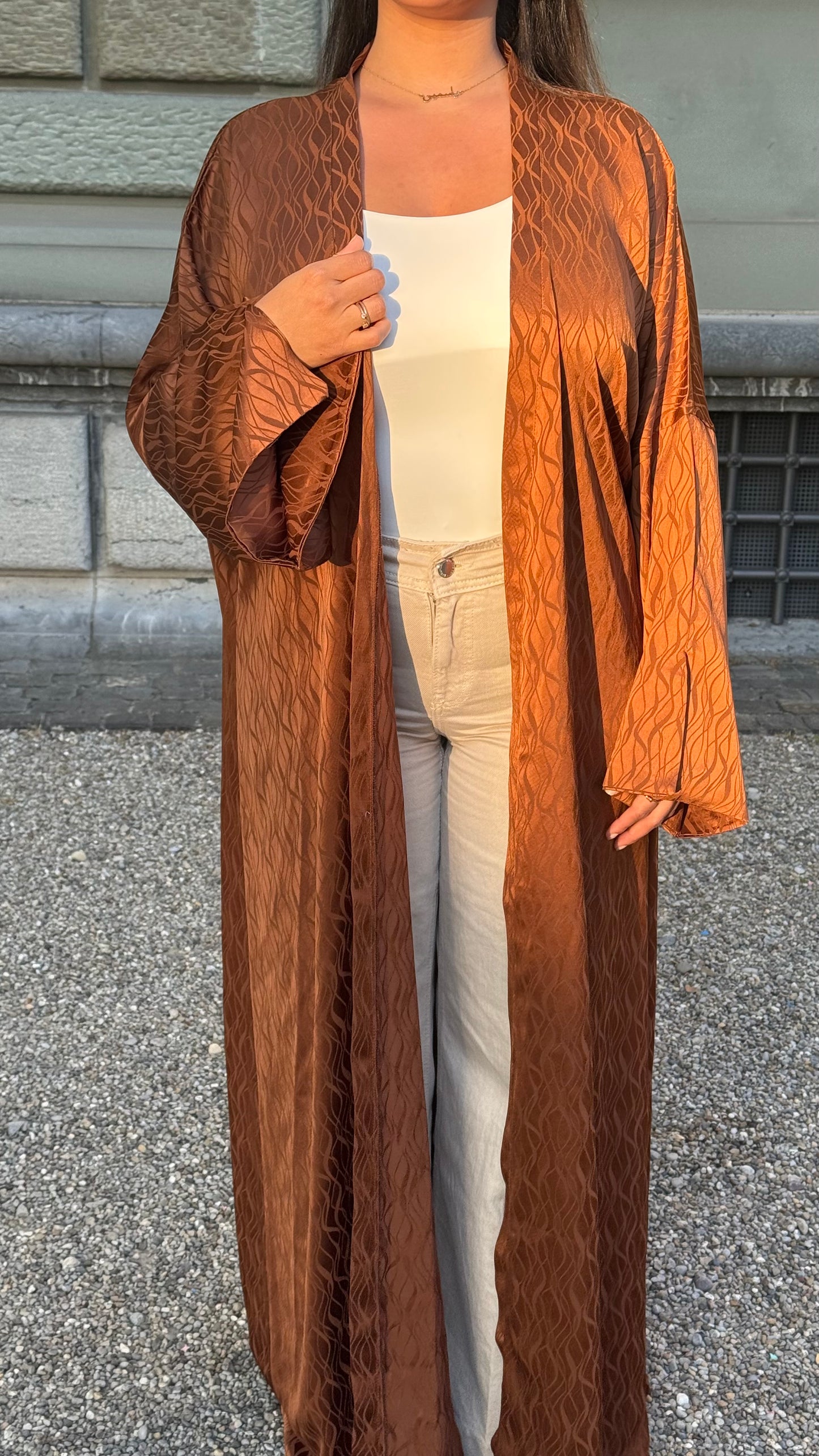 SABRINE Abaya - Mokka