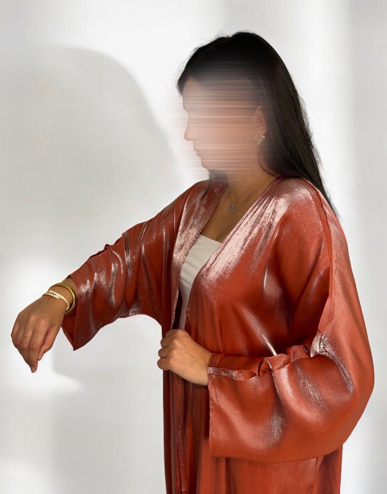 Sommernachtstraum I - Abaya Rostrot