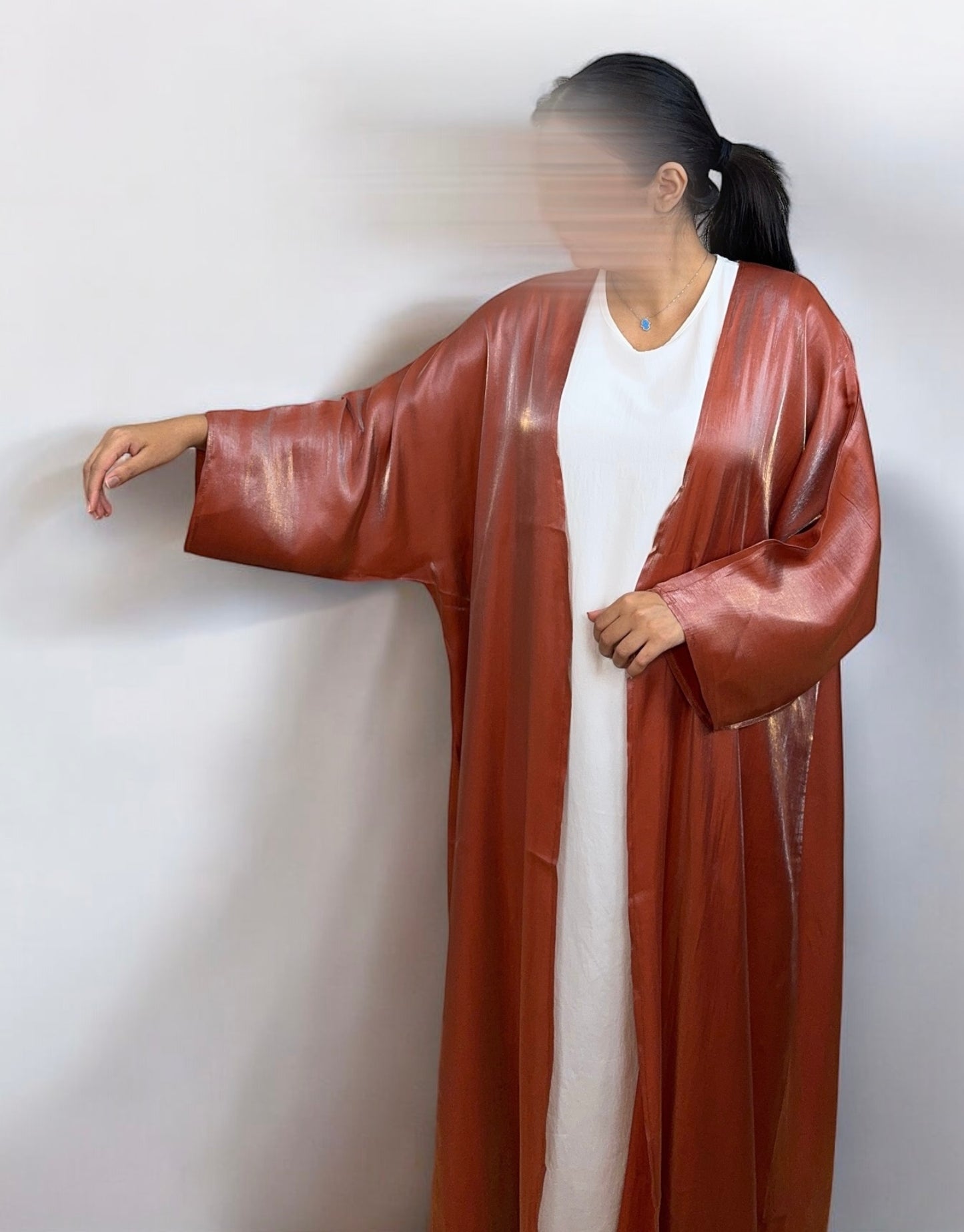 Sommernachtstraum I - Abaya Rostrot