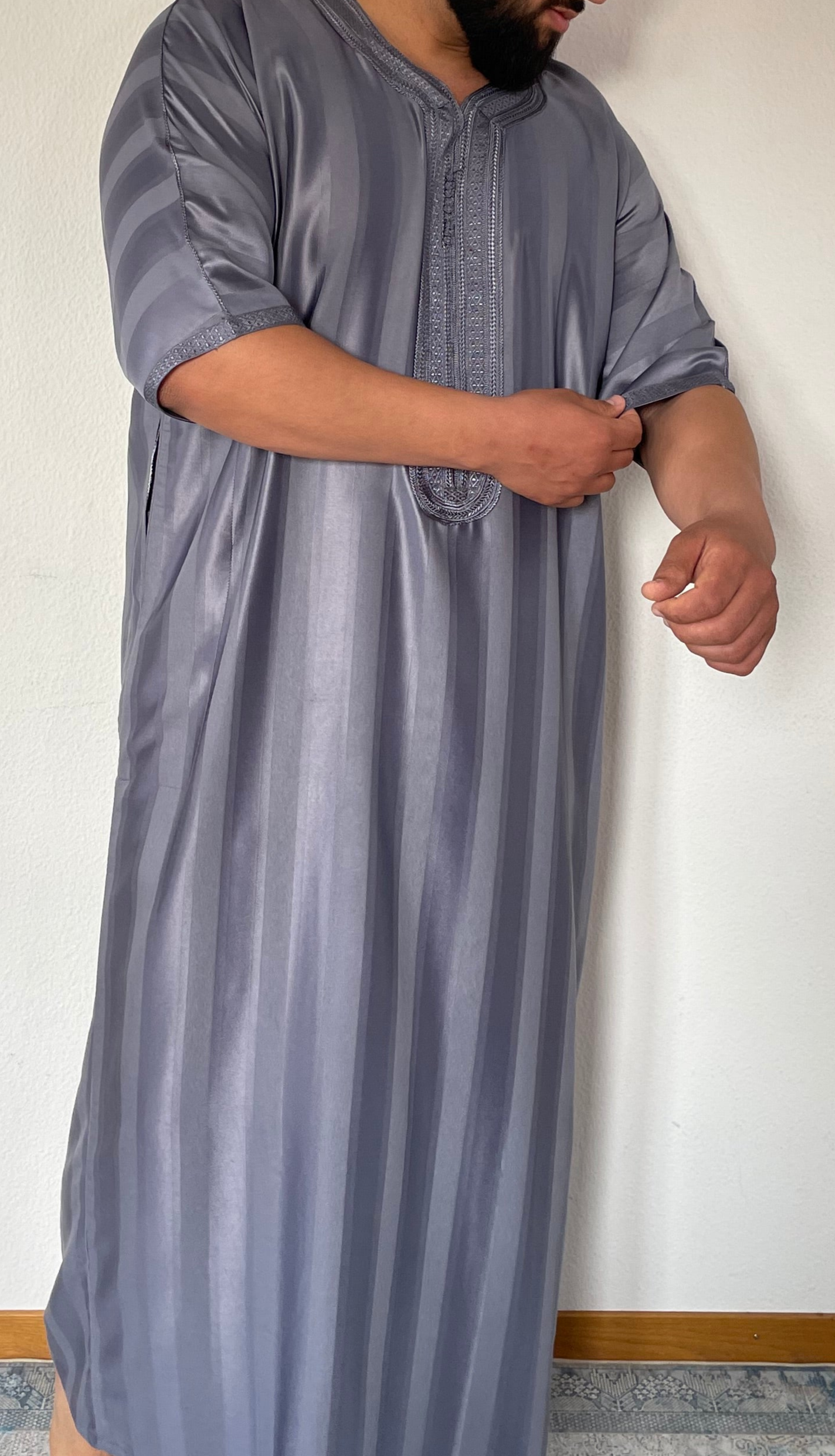 Graue Gandoura Jawhara