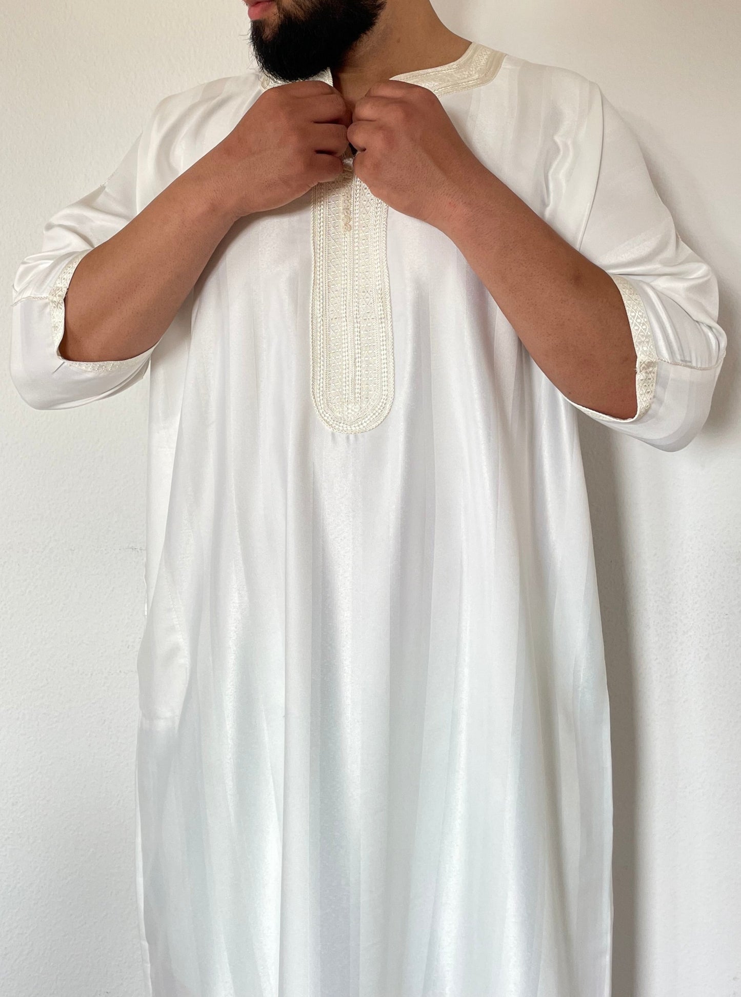 Weisse Gandoura Jawhara