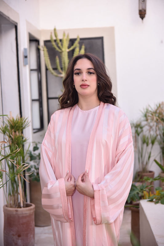 AMIRA Abaya - Puderrosa