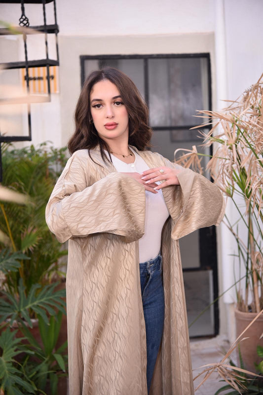 Sabrine Abaya - Champagnergold