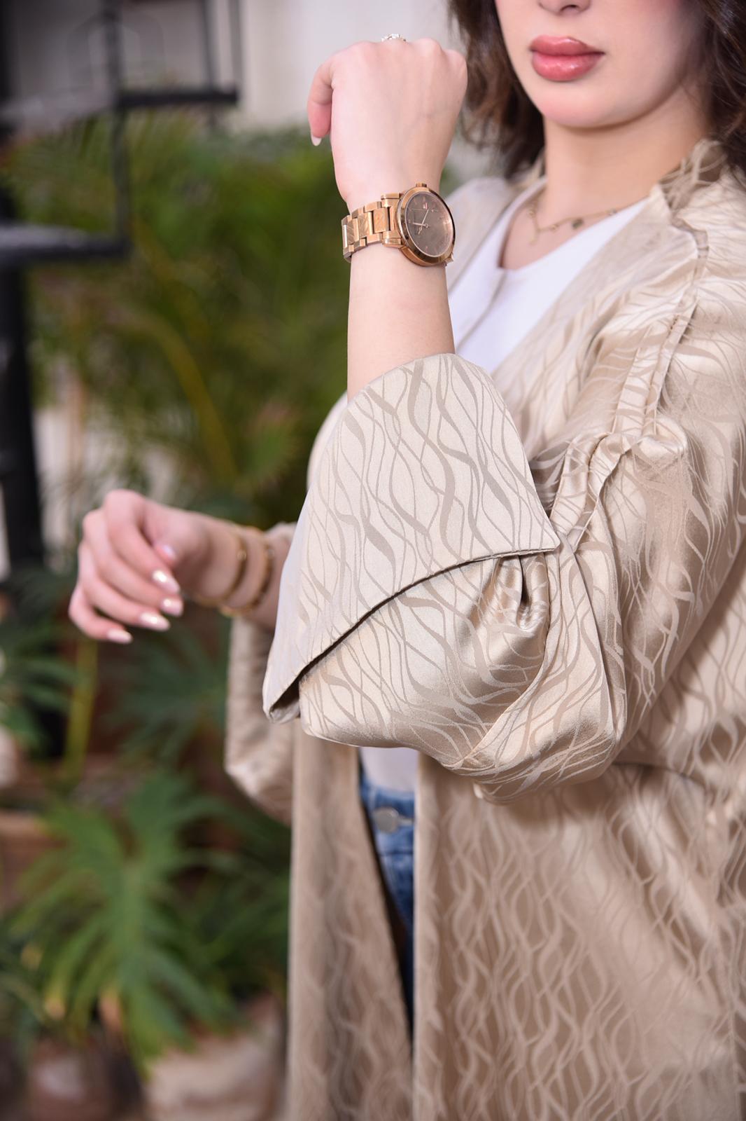 Sabrine Abaya - Champagnergold