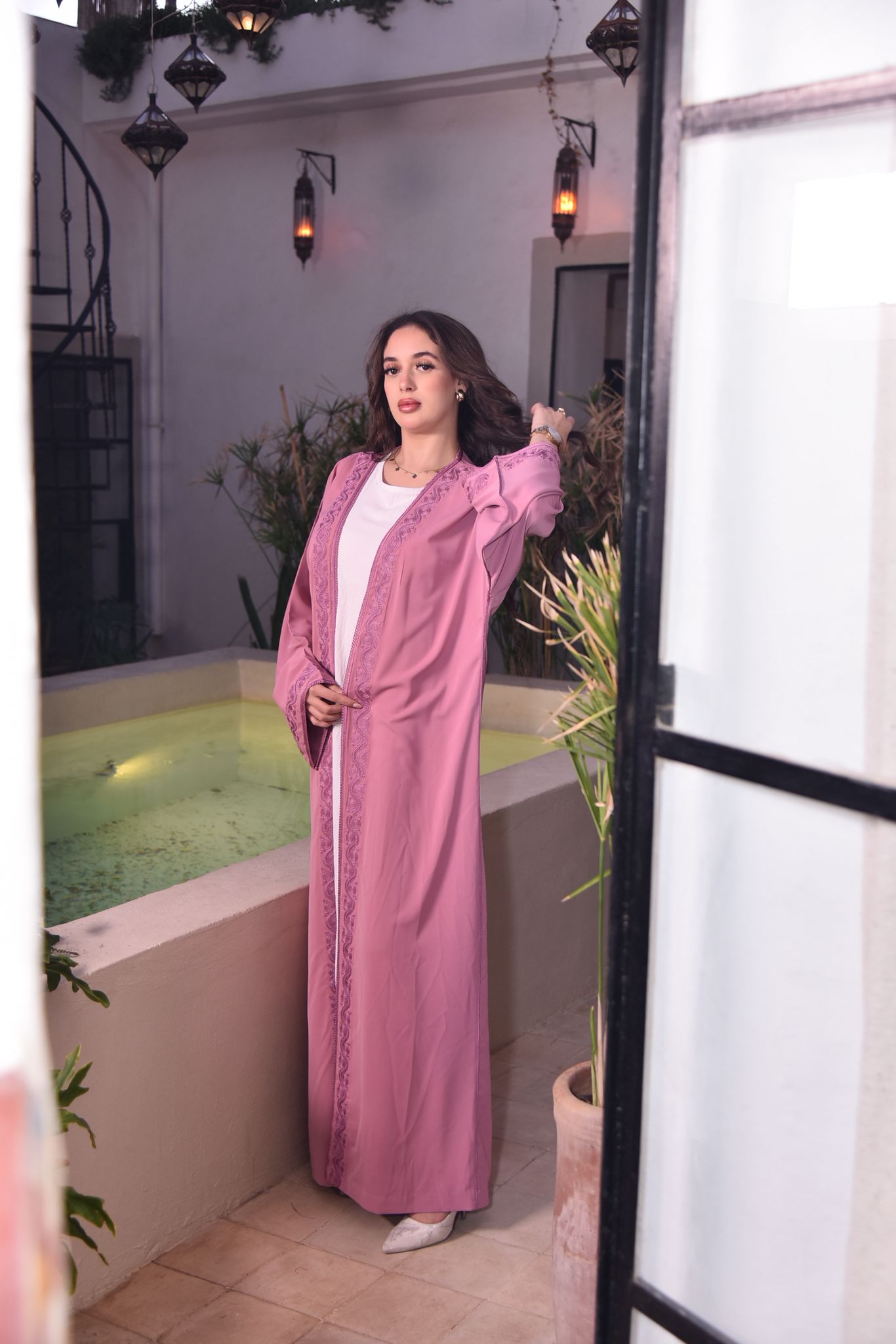 Rose Atlas Dream Abaya